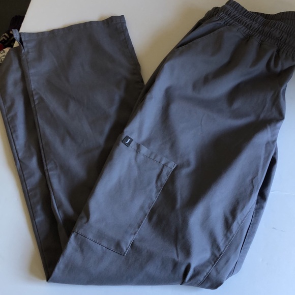 Jaanuu Grey Scrub Pant Size Small - Picture 3 of 7